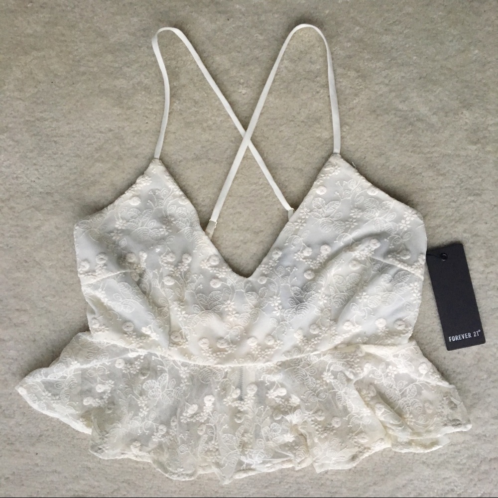 Lacy Crop Top